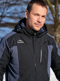 Herren-Outdoorjacke mit Kapuze – Roderik