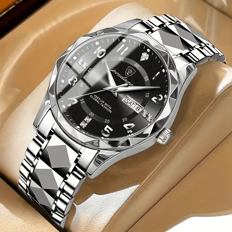 Multifunctional Waterproof Sports Watch for Men - Titanium