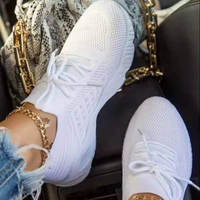 Breathable Women's Chunky Sneakers with Laces – Saphira