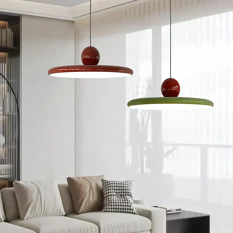 Trendy Bauhaus glas-hængelampe - LunaBau
