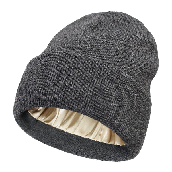 Winter hat with silk lining - Noor