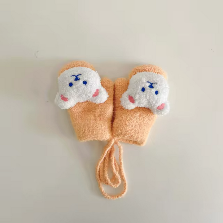 Children's winter gloves with bear motifs – TinyBear gloves