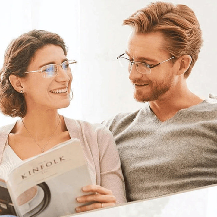 Advanced Anti-Blue Light Multifocal Reading Glasses - SapphireView