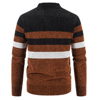 Men's Striped Autumn Sweater – Tobias