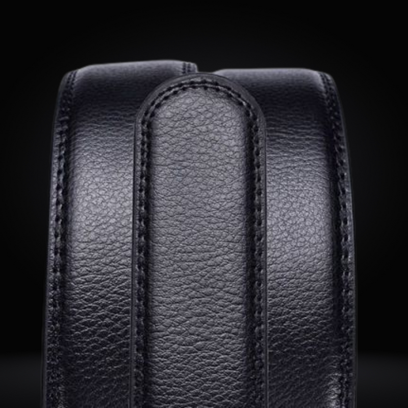 Men's Belt with Automatic Buckle - SnapFit Belt