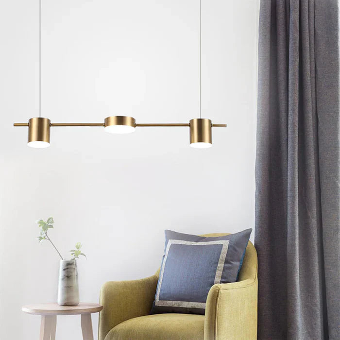 Moderne aluminium pendellampe - AuraDrum