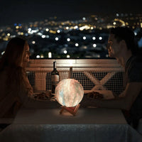 Natlampe med stjernehimmel og touch-kontrol - Orion