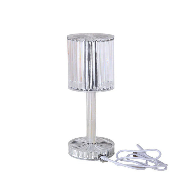 Dimmbar krystallbordlampe med moderne belysning – Seraphine