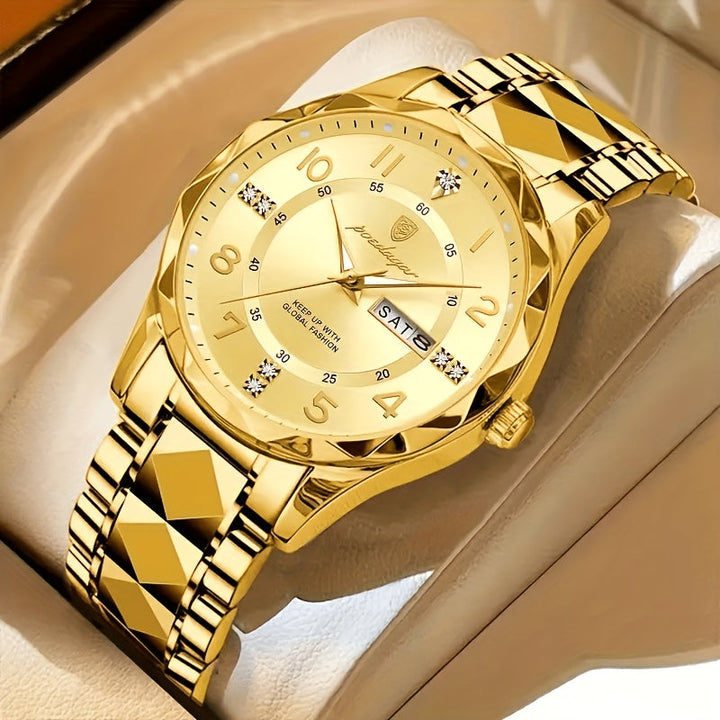Multifunctional Waterproof Sports Watch for Men - Titanium