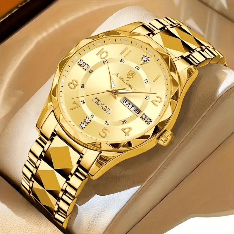 Multifunctional Waterproof Sports Watch for Men - Titanium