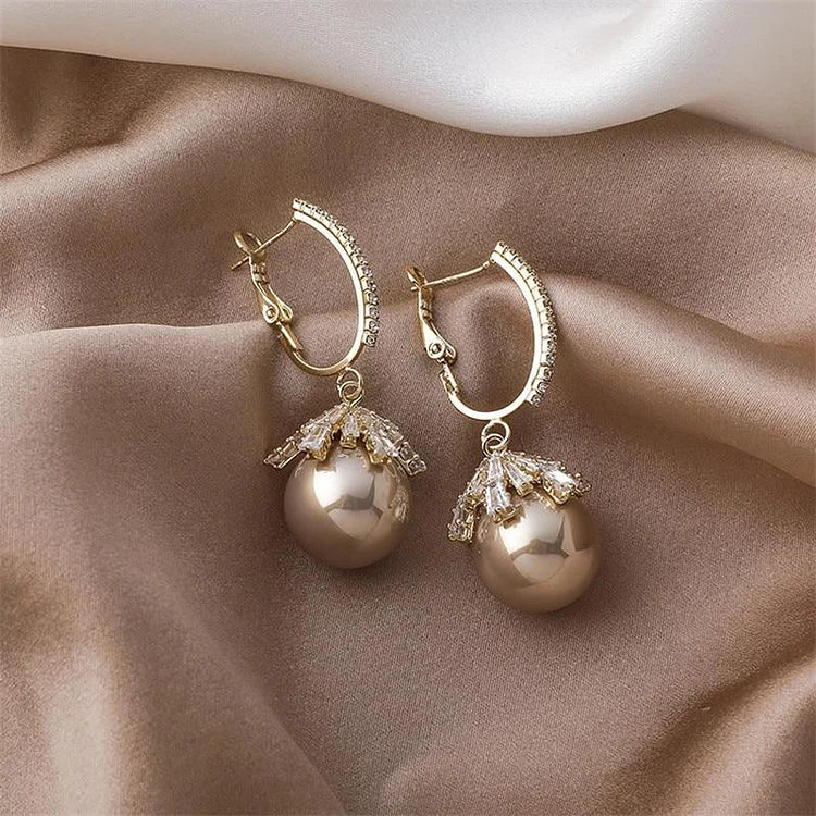 Pendientes de perlas elegantes – Elisette