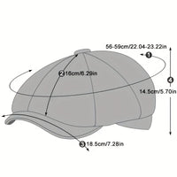 Gorra retro ligera para hombre para primavera y verano – Alfie