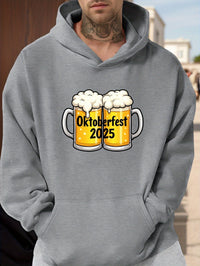 Casual Men's Hoodie – Franz Oktoberfest 2025