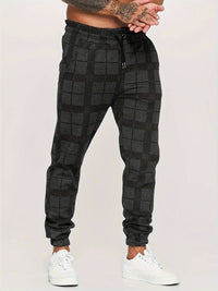 Checked Men's Jogging Pants – Elian Autumn Edition