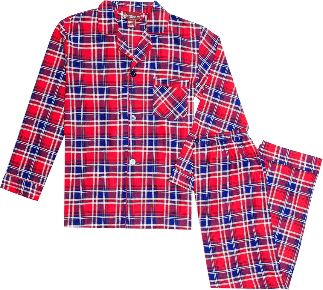 Luxury Flannel Men's Pajamas - Wyatt