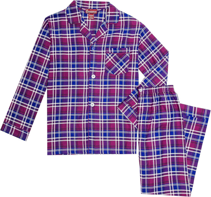 Luxury Flannel Men's Pajamas - Wyatt