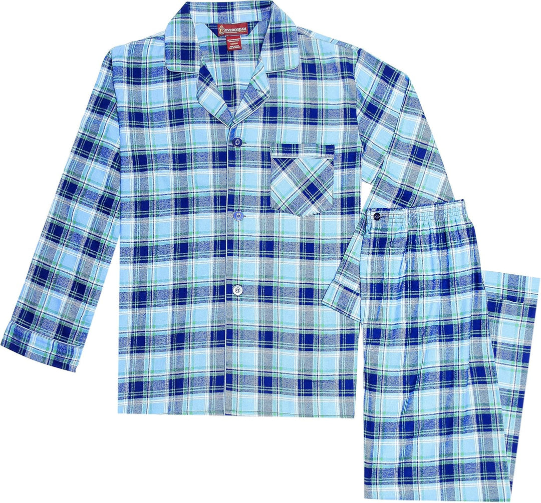 Luxury Flannel Men's Pajamas - Wyatt