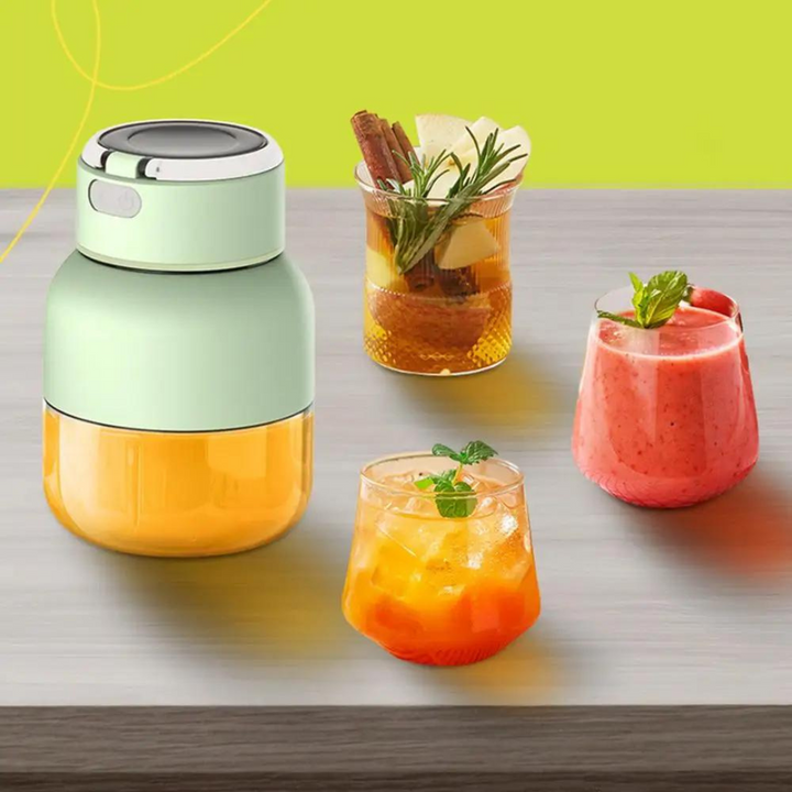 Bærbar 2-i-1 blender og juicer - BlendGo