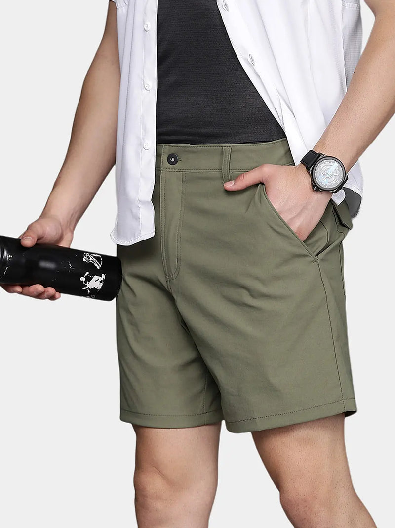Summer chino shorts with comfort fit – Matteo