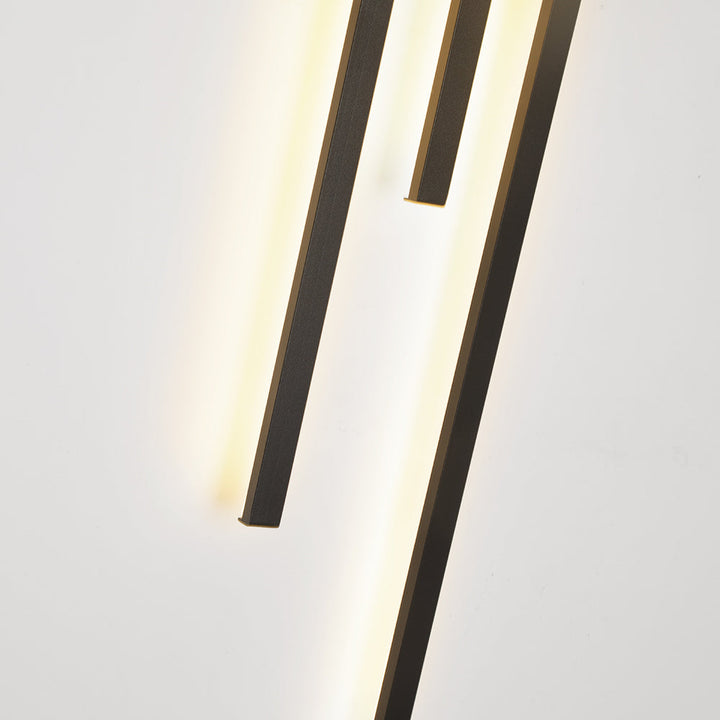 Moderne industriel LED-væglampe - LumoGlow