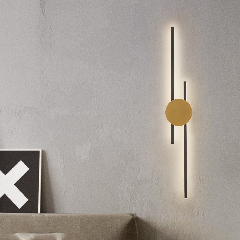 Moderne industriel LED-væglampe - LumoGlow