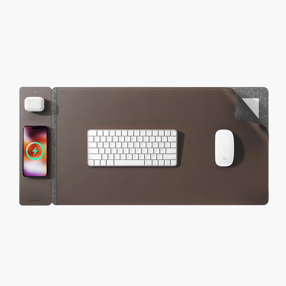 Drahtloses Aufladbares Schreibtischpad – ChargePad Flex