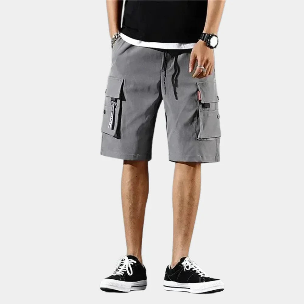 Short cotton cargo shorts – Finn