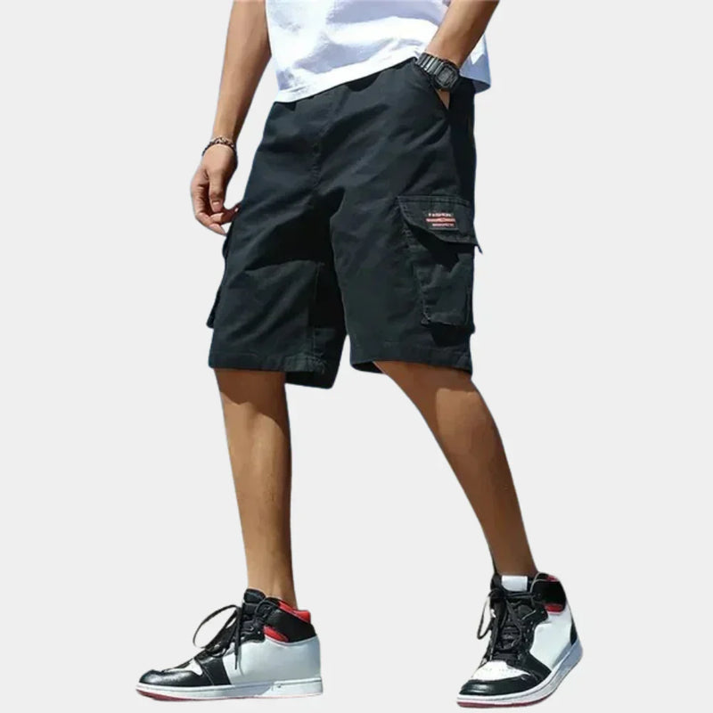 Short cotton cargo shorts – Finn