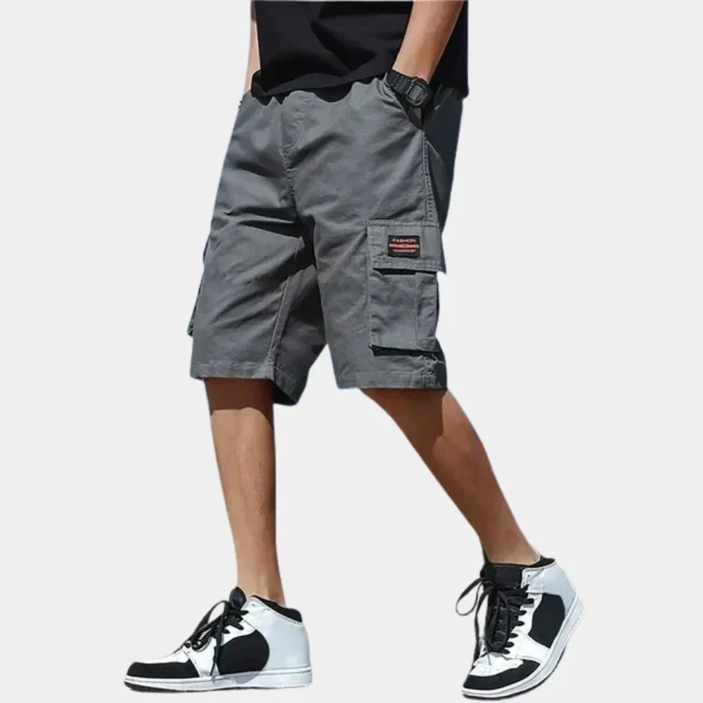 Short cotton cargo shorts – Finn