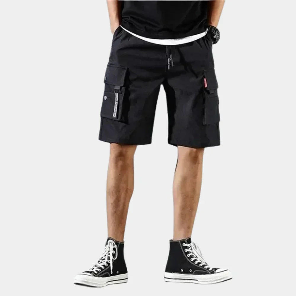 Short cotton cargo shorts – Finn