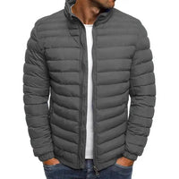 Men's transitional jacket with stand-up collar – Lennart