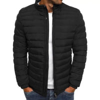 Men's transitional jacket with stand-up collar – Lennart