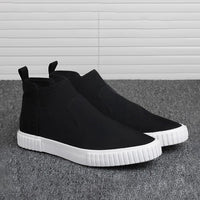 Herre canvas-sneakers med høyt skaft – Lennard