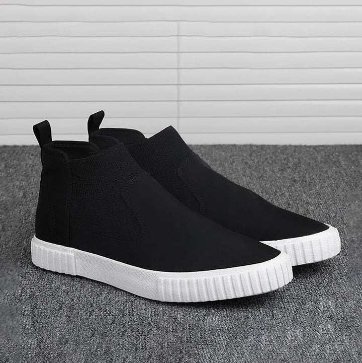 Herre canvas-sneakers med høyt skaft – Lennard