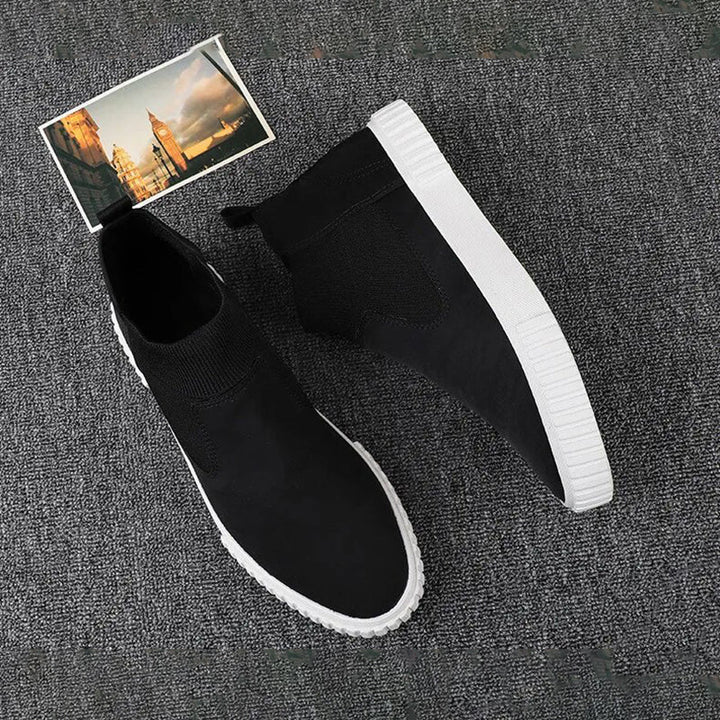 Herre canvas-sneakers med høyt skaft – Lennard