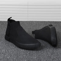 Herre canvas-sneakers med høyt skaft – Lennard