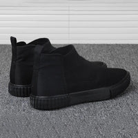 Herre canvas-sneakers med høyt skaft – Lennard