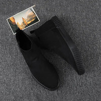 Herre canvas-sneakers med høyt skaft – Lennard