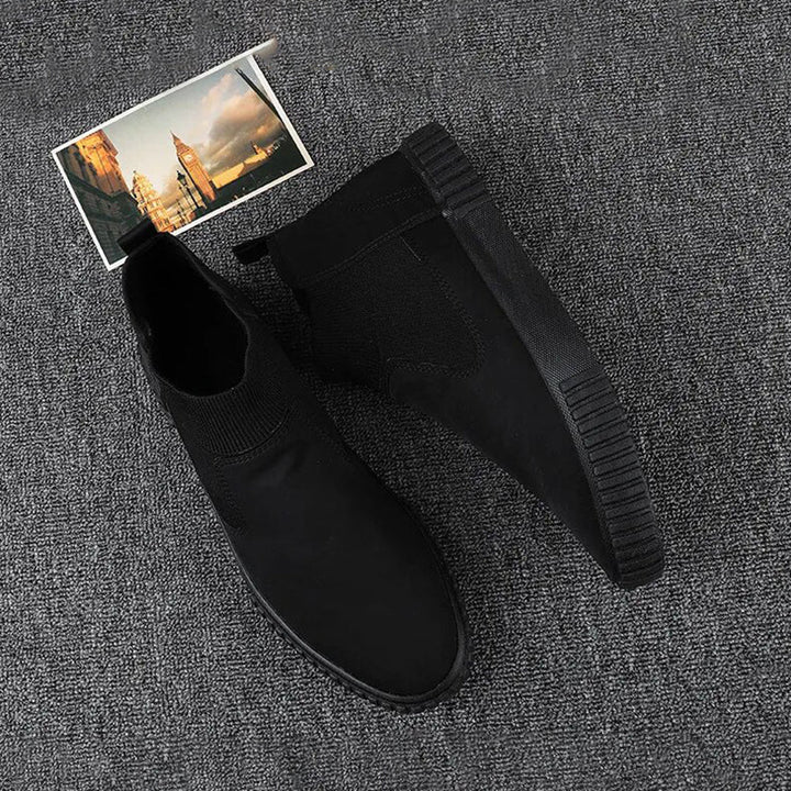 Herre canvas-sneakers med høyt skaft – Lennard