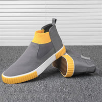 Herre canvas-sneakers med høyt skaft – Lennard