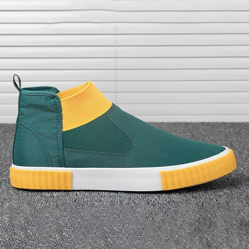 Herre canvas-sneakers med høyt skaft – Lennard