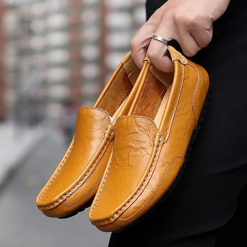 Mocasines de cuero para hombre – Damiano