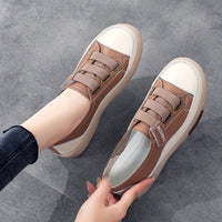 Elegantes zapatillas de cuero genuino para mujer – Beatrice