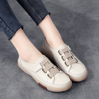 Elegantes zapatillas de cuero genuino para mujer – Beatrice