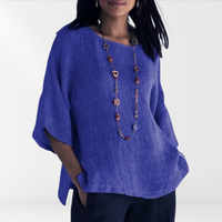 Airy women's shirt with long sleeves – Mae