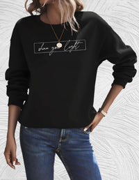Suéter oversized para mujer con cuello redondo - Luna