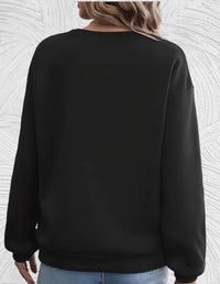 Suéter oversized para mujer con cuello redondo - Luna
