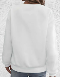 Suéter oversized para mujer con cuello redondo - Luna