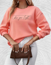 Suéter oversized para mujer con cuello redondo - Luna