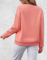 Suéter oversized para mujer con cuello redondo - Luna